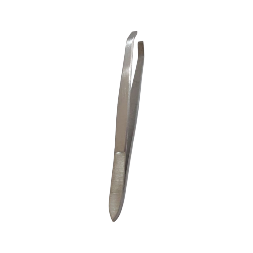 Pinza Cejas Plateada MZ-1121 Ricco