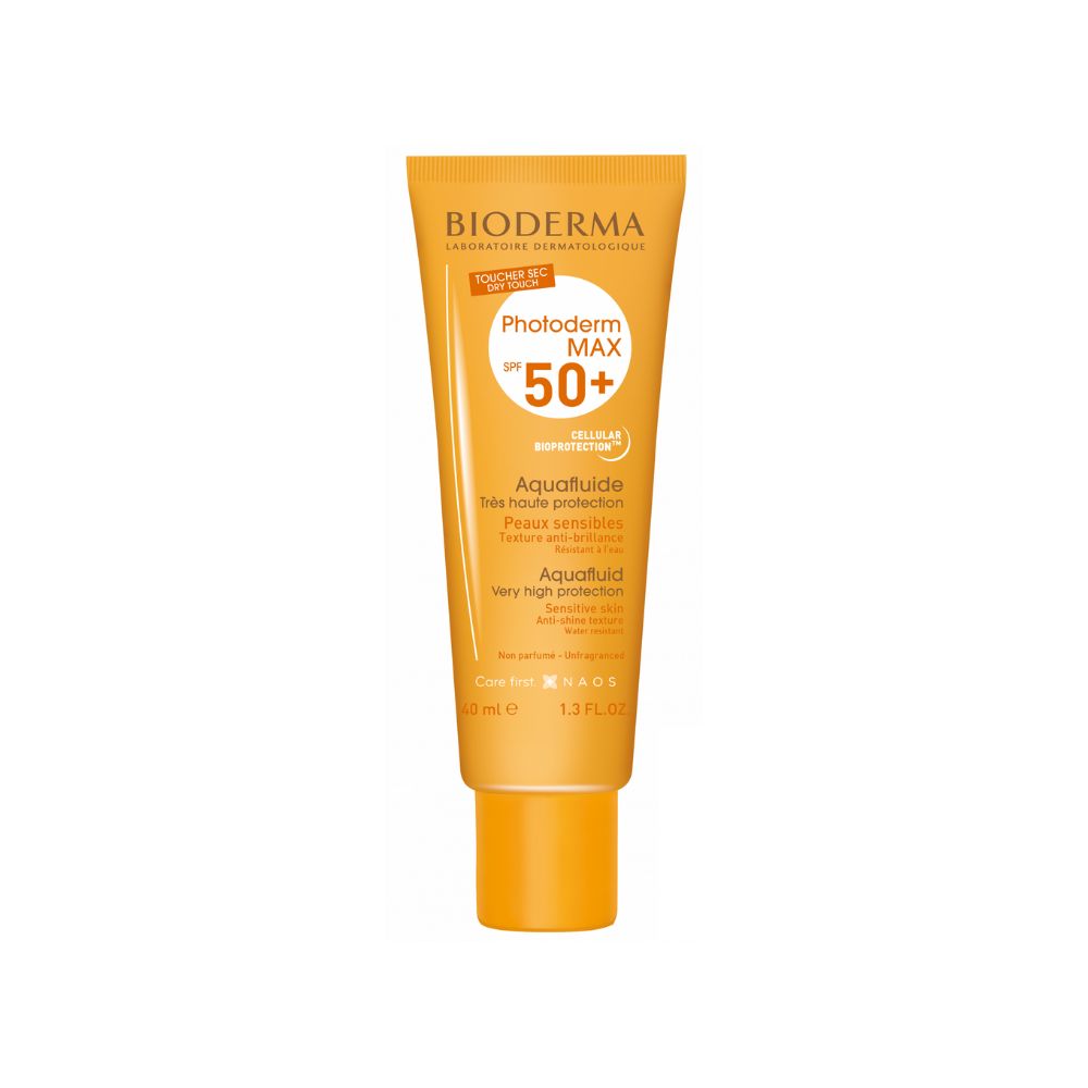 Protector Facial Solar Aquafluide Photoderm Max 50+ Bioderma