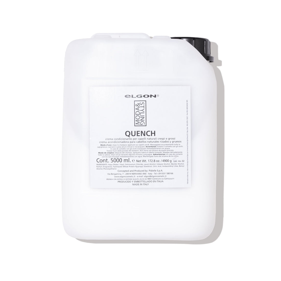 Reconstructor Cremoso Quench 5 Litros Elgon