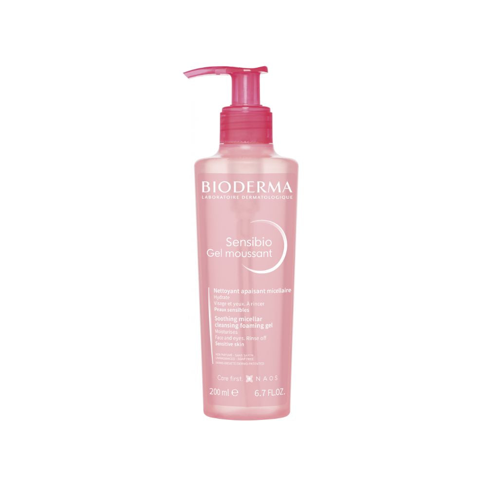 Gel Limpiador Sensibio Moussant Bioderma