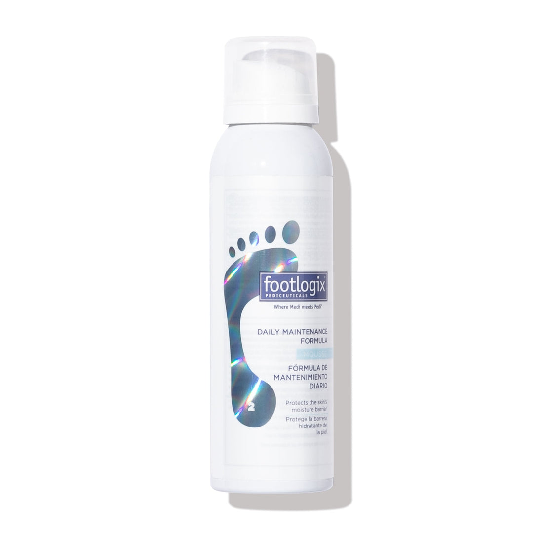 Mousse Humectante Diario Para Pies 125ml Footlogix