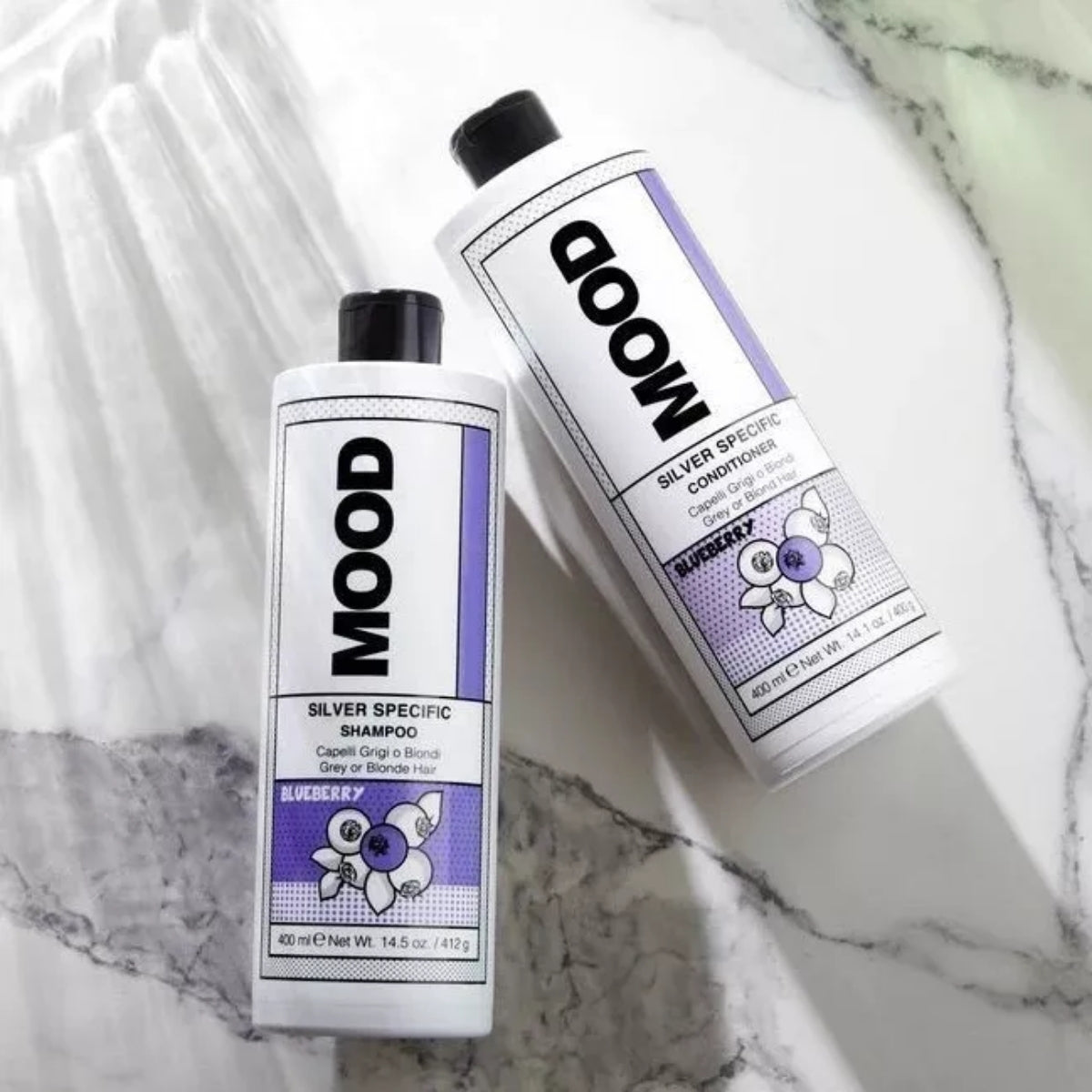 Shampoo Silver 400ml Mood