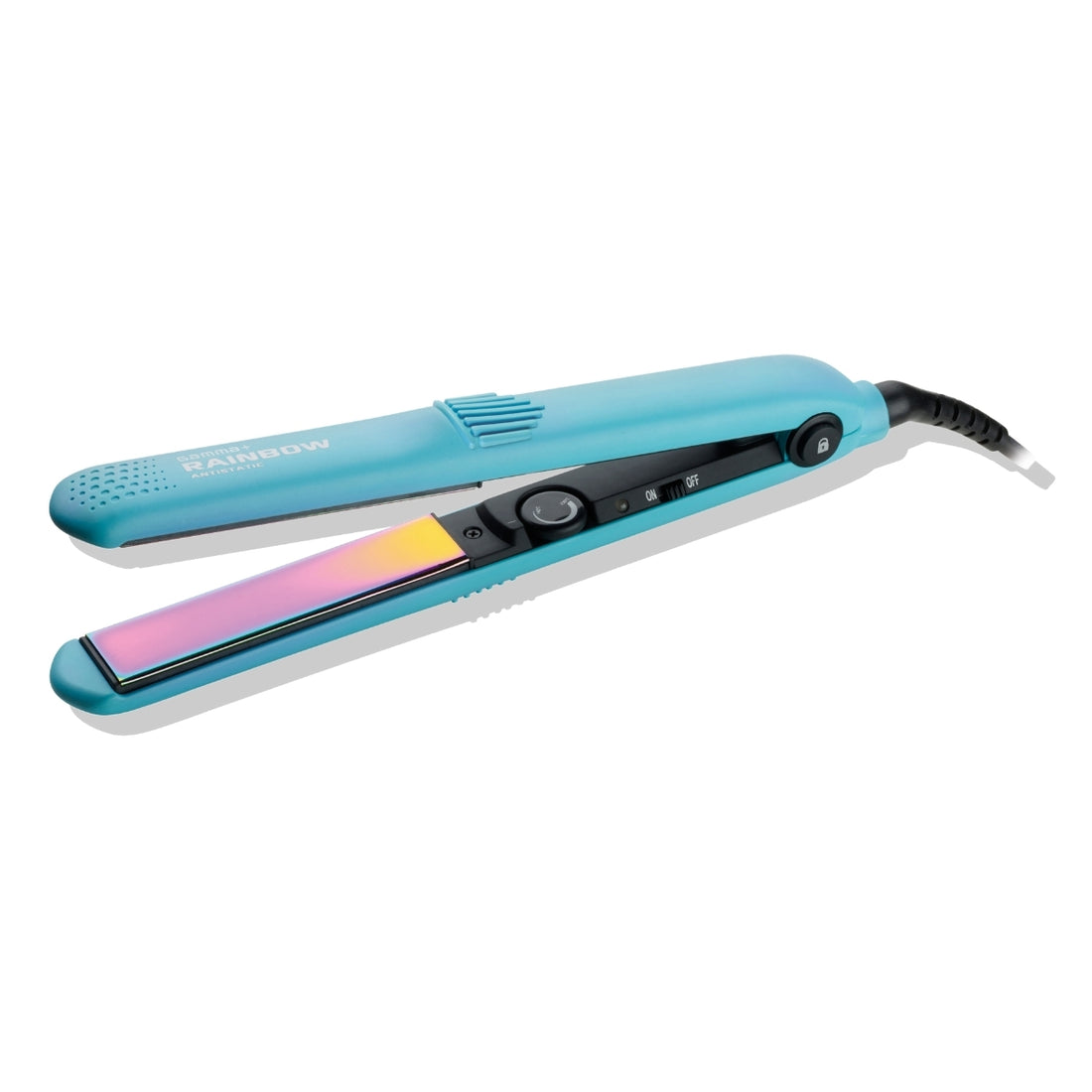 Plancha De Cabello 230°C Rainbow Celeste Gamma Piu