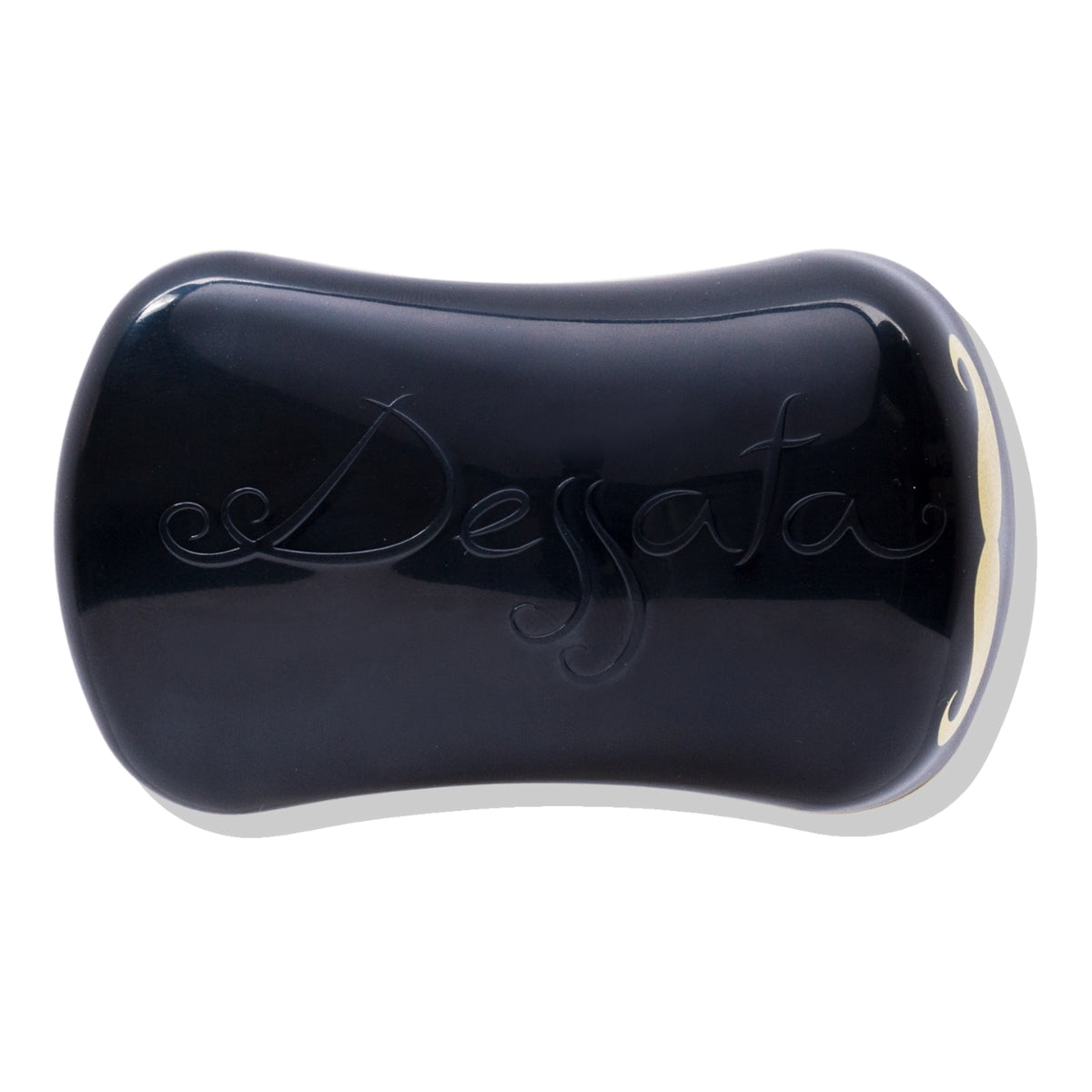 Cepillo Desenredante Mini Barber Negro Oro Dessata